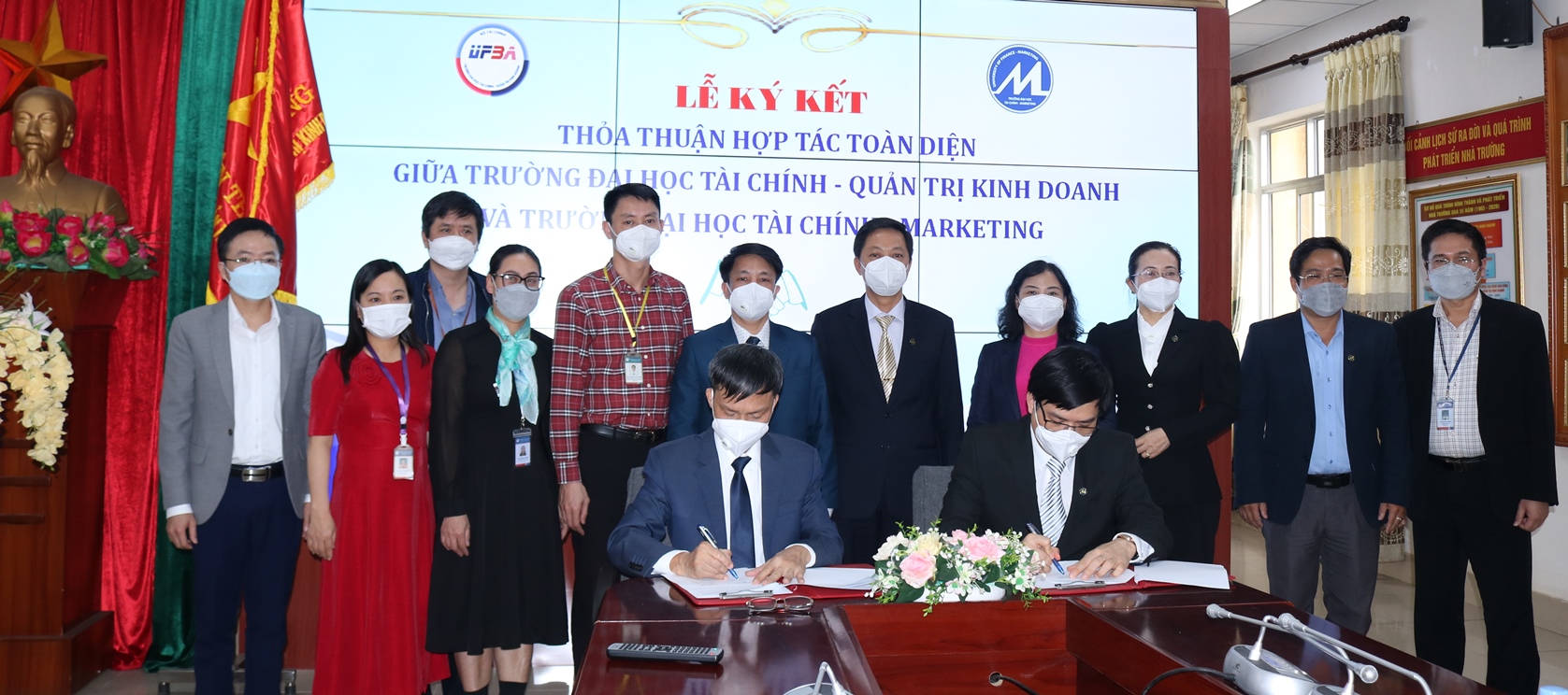 Comprehensive Cooperation Signing Ceremony between UFBA and the University of Finance and Marketing